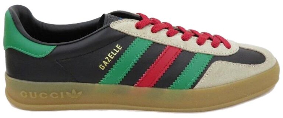 (Women) Adidas x Gucci Gazelle 'Black Green Red' 726488-AAA43-9549 Order (Women) Adidas x Gucci Gazelle 'Black Green Red' 726488-AAA43-9549