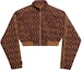 Order (Women) adidas Originals x Ivy Park Short Printed Brown Track Jacket HB8423