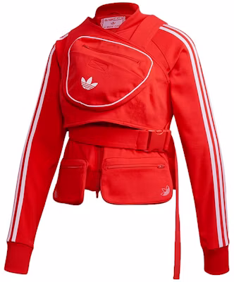 (Women) adidas Originals x JWC Red 3-Stripes Detachable Chest Bag Jacket. GL6125 Buy (Women) adidas Originals x JWC Red 3-Stripes Detachable Chest Bag Jacket. GL6125