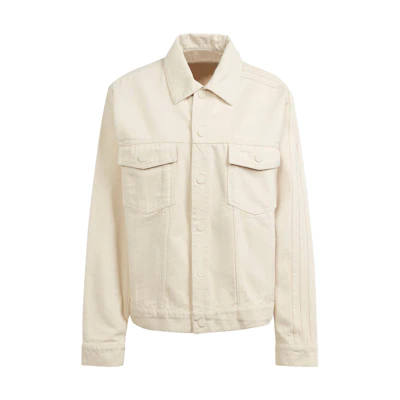 (Women) adidas Originals Ksenia Schnaider Beige Square Neck Long Sleeve Jacket IJ6624