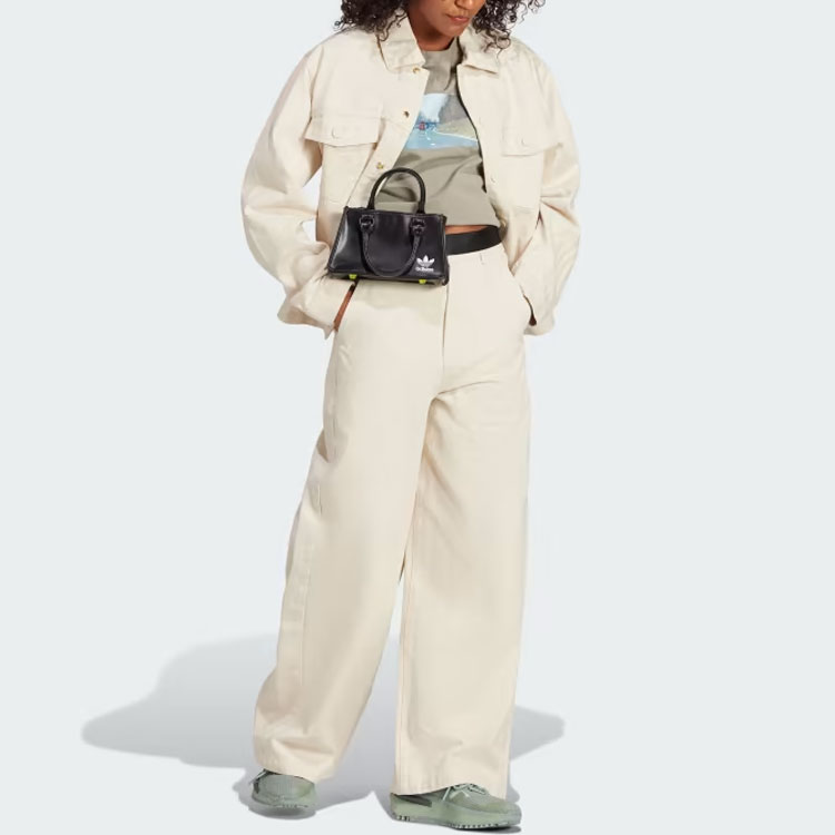 Purchase (W) adidas Originals x Ksenia Schnaider Jaket Beige Lengan Panjang Square Neck IJ6624