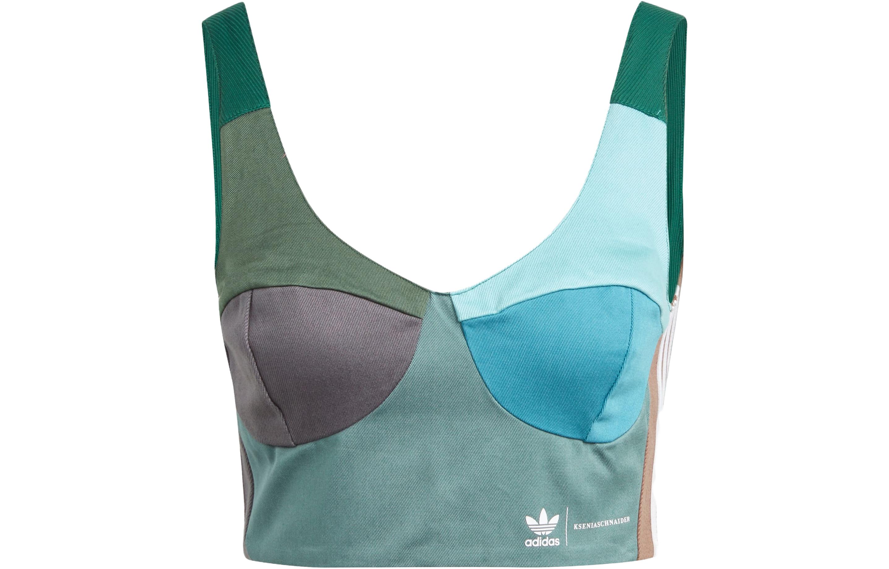 (Women) adidas Originals x KSENIASCHNAIDER Cropped Logo Tank Top - Multicolor II0761