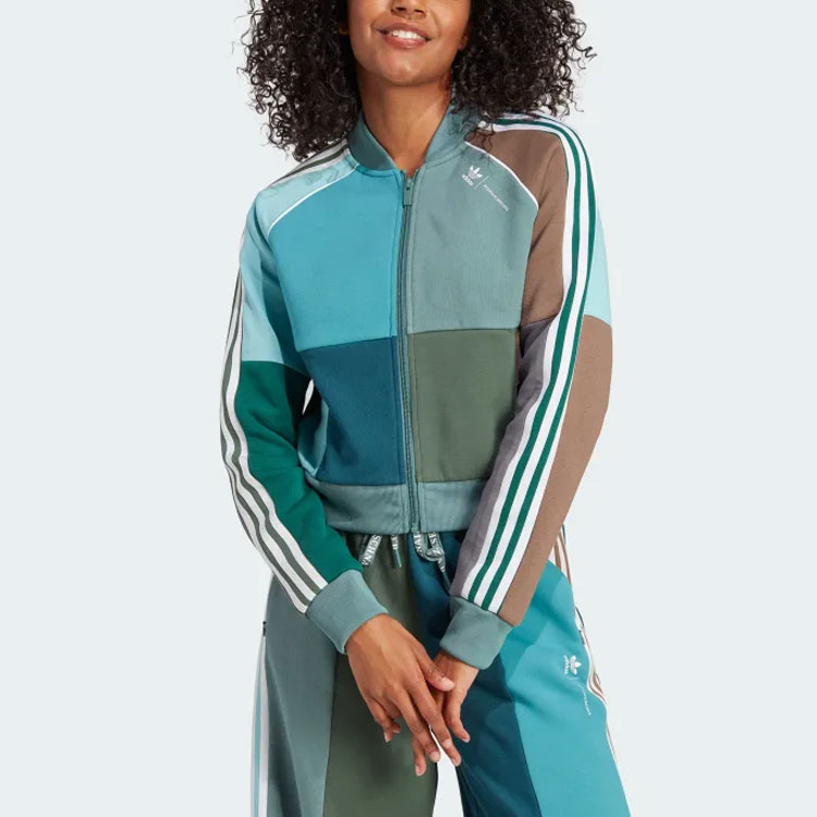 (Women) adidas Originals KSENIASCHNAIDER Reprocessed Track Jacket Multicolor II0760 圖 3