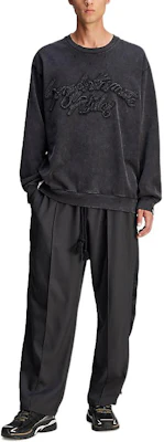 (Women) adidas Originals x Song for the Mute FW24 Black Trefoil Logo Knit Sweatshirt JN5641 Shop (Women) adidas Originals x Song for the Mute FW24 Black Trefoil Logo Knit Sweatshirt JN5641