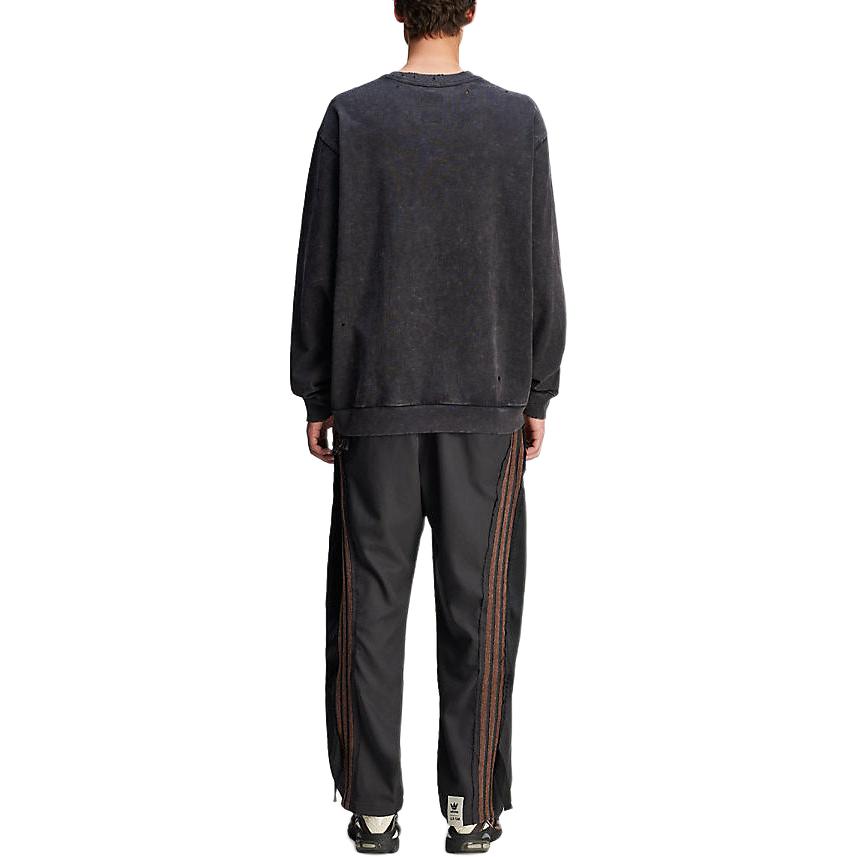 (Women) adidas Originals Song for the Mute FW24  Black Trefoil Logo Knit Sweatshirt JN5641 圖 5