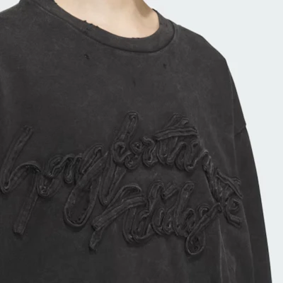 (Women) adidas Originals x Song for the Mute FW24 Black Trefoil Logo Knit Sweatshirt JN5641 Sizing (Women) adidas Originals x Song for the Mute FW24 Black Trefoil Logo Knit Sweatshirt JN5641
