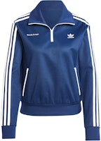 (Women) adidas Originals x Sporty & Rich SS24 Blue Striped Logo Track Jacket. JD3770 (Women) adidas Originals x Sporty & Rich SS24 Blue Striped Logo Track Jacket. JD3770