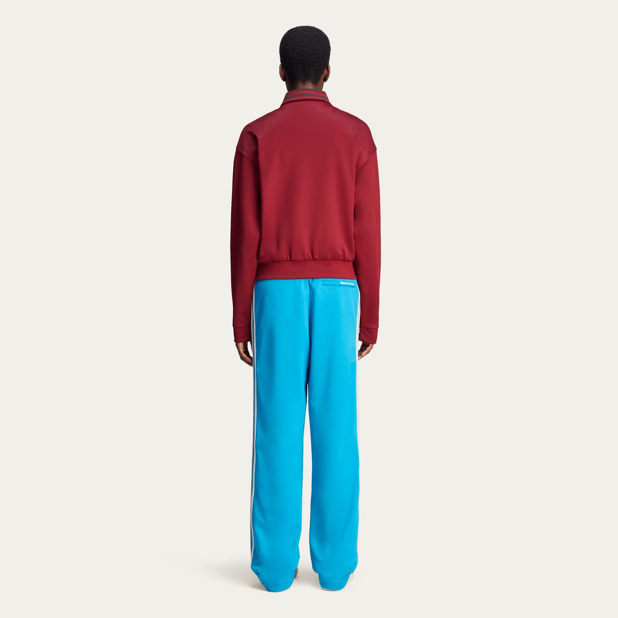 Details for (W) Chaqueta Retro adidas Originals x Wales Bonner Burdeos Track Top FW24. JJ2933