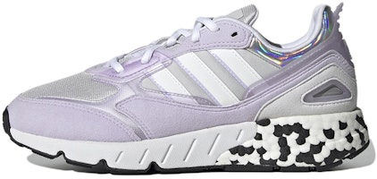 (Women) adidas Originals ZX 1K Boost 2.0 'Silver Purple' GV8027 (Women) adidas Originals ZX 1K Boost 2.0 'Silver Purple' GV8027