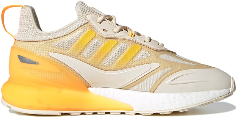 (Women) adidas originals ZX 2K Boost 2.0 'Wonder White Orange Tint' GZ7823 Order (Women) adidas originals ZX 2K Boost 2.0 'Wonder White Orange Tint' GZ7823