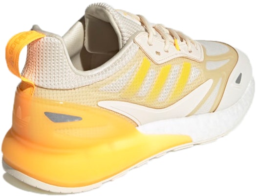 (Women) adidas originals ZX 2K Boost 2.0 'Wonder White Orange Tint' GZ7823 Shop (Women) adidas originals ZX 2K Boost 2.0 'Wonder White Orange Tint' GZ7823