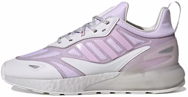 (Women) adidas Originals ZX 2K Boost 2.0 'White Purple' GX9563 (Women) adidas Originals ZX 2K Boost 2.0 'White Purple' GX9563