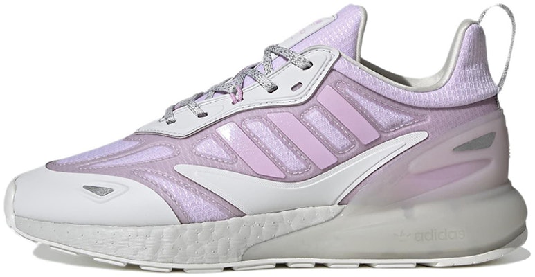 (Women) adidas Originals ZX 2K Boost 2.0 'White Purple' GX9563 Buy (Women) adidas Originals ZX 2K Boost 2.0 'White Purple' GX9563