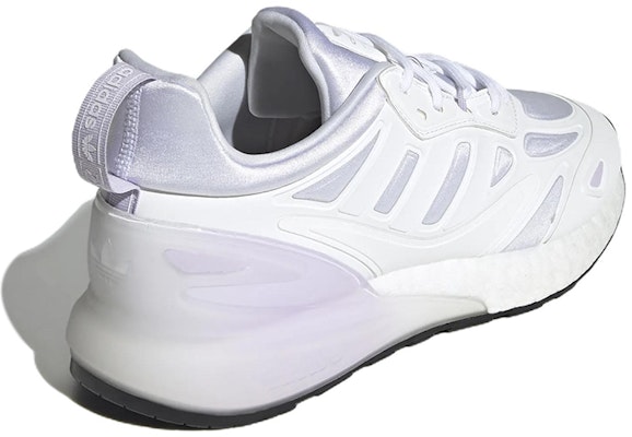 (Women) adidas originals ZX 2K Boost 2.0 'White Purple' GW8287 Shop (Women) adidas originals ZX 2K Boost 2.0 'White Purple' GW8287