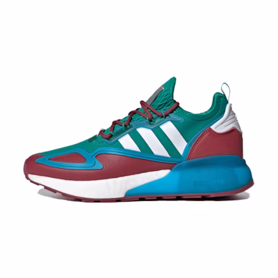 (W) adidas originals ZX 2K Boost 'Blue Green'