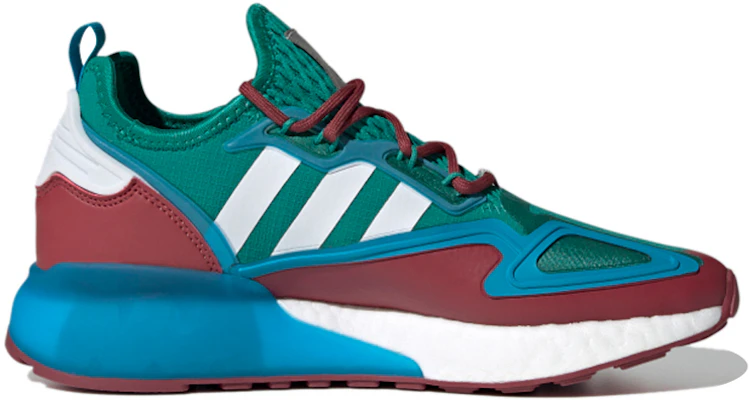 (Women) adidas originals ZX 2K Boost 'Blue Green' FZ0219 Order (Women) adidas originals ZX 2K Boost 'Blue Green' FZ0219