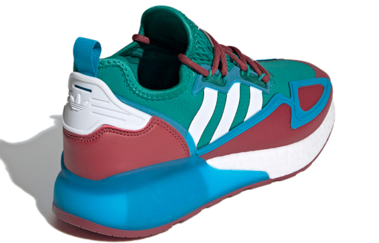 Shop (Women) adidas originals ZX 2K Boost 'Blue Green' FZ0219