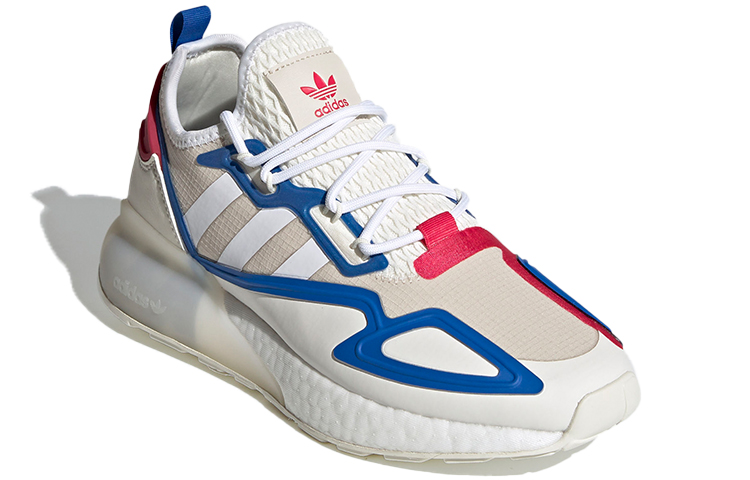 (W) adidas originals ZX 2K Boost 'White Blue Red' 圖 3