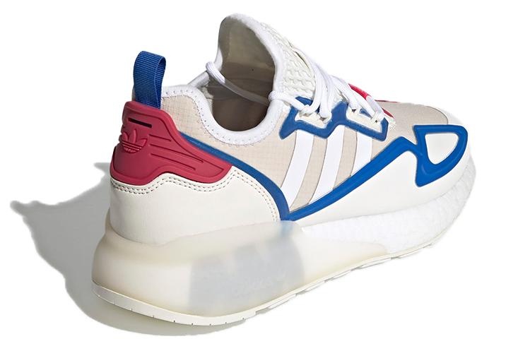 (W) adidas originals ZX 2K Boost 'White Blue Red' 圖 4
