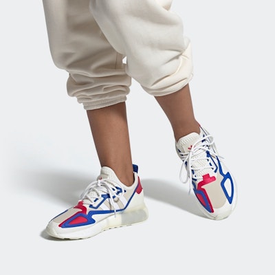 (W) ZX 2Kブースト 白青赤 (ZX 2K Boost 白青赤) FZ0220 Sizing (W) ZX 2Kブースト 白青赤 (ZX 2K Boost 白青赤) FZ0220