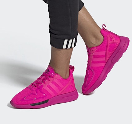(W) adidas Originals ZX 2K Flux Merah Jambu FV8980 Sizing (W) adidas Originals ZX 2K Flux Merah Jambu FV8980