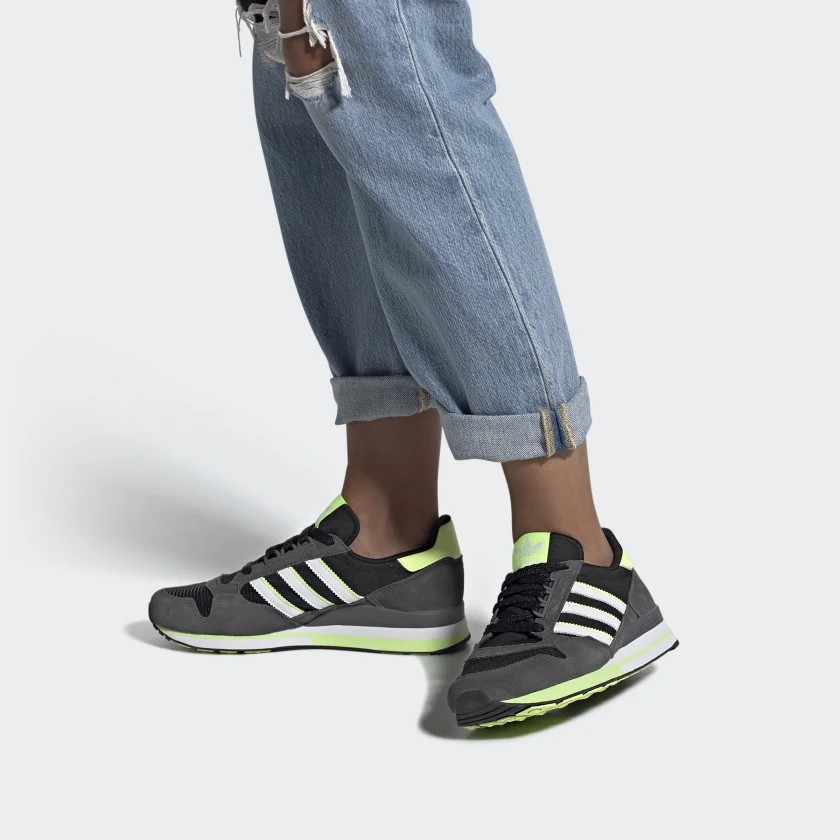 (W) adidas originals Zx 500 'Black Green White' 圖 7