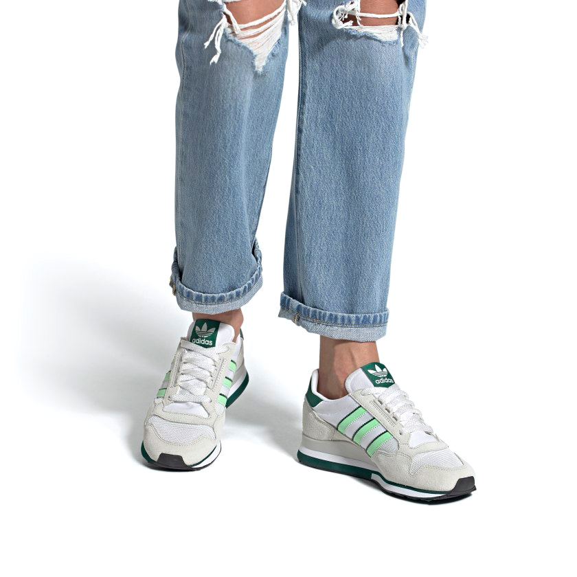 (W) adidas originals Zx 500 'White Green' 圖 7