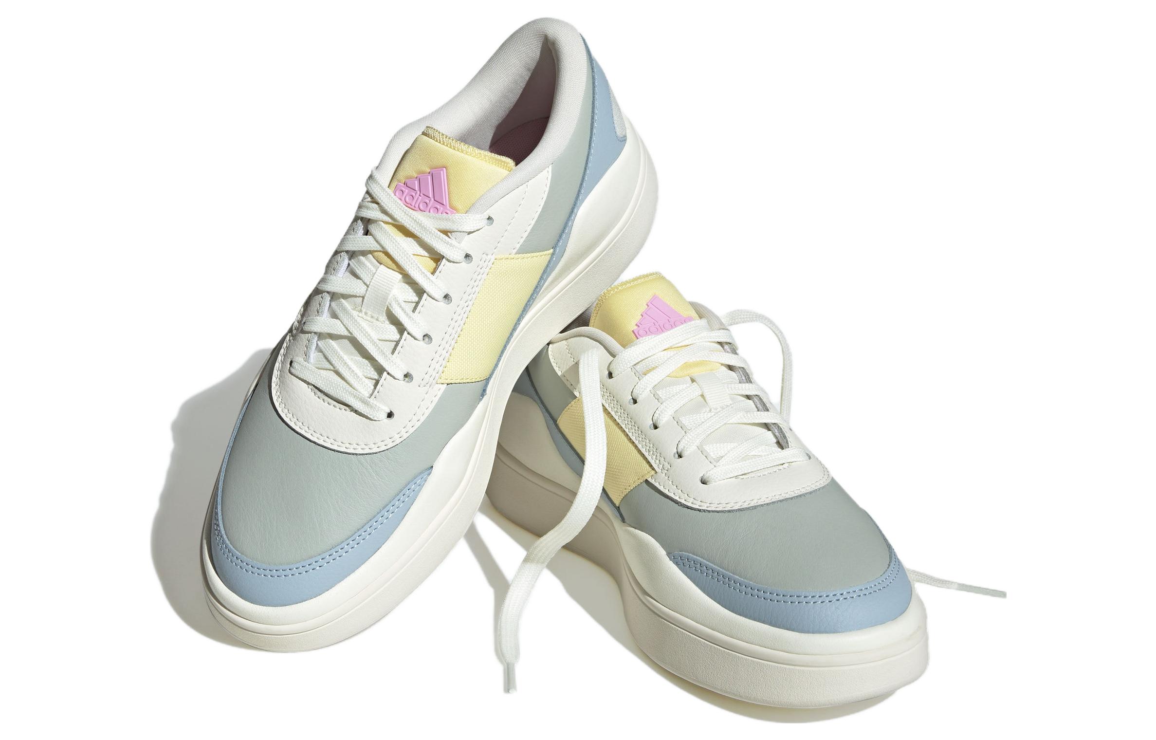 Lookbook (W) 아디다스 오사드 슈즈 '오프 화이트 옐로우 원더 블루' IG7331
