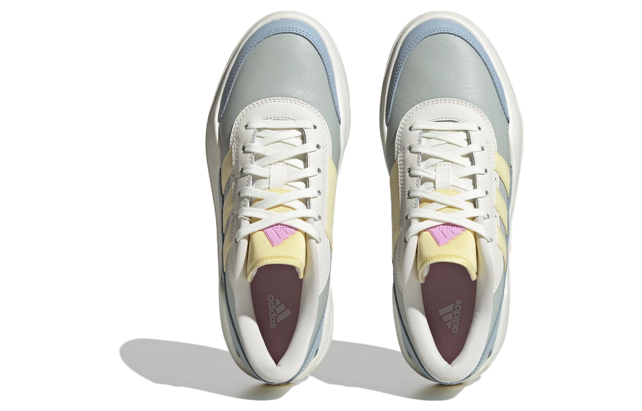 Shop (W) 아디다스 오사드 슈즈 '오프 화이트 옐로우 원더 블루' IG7331