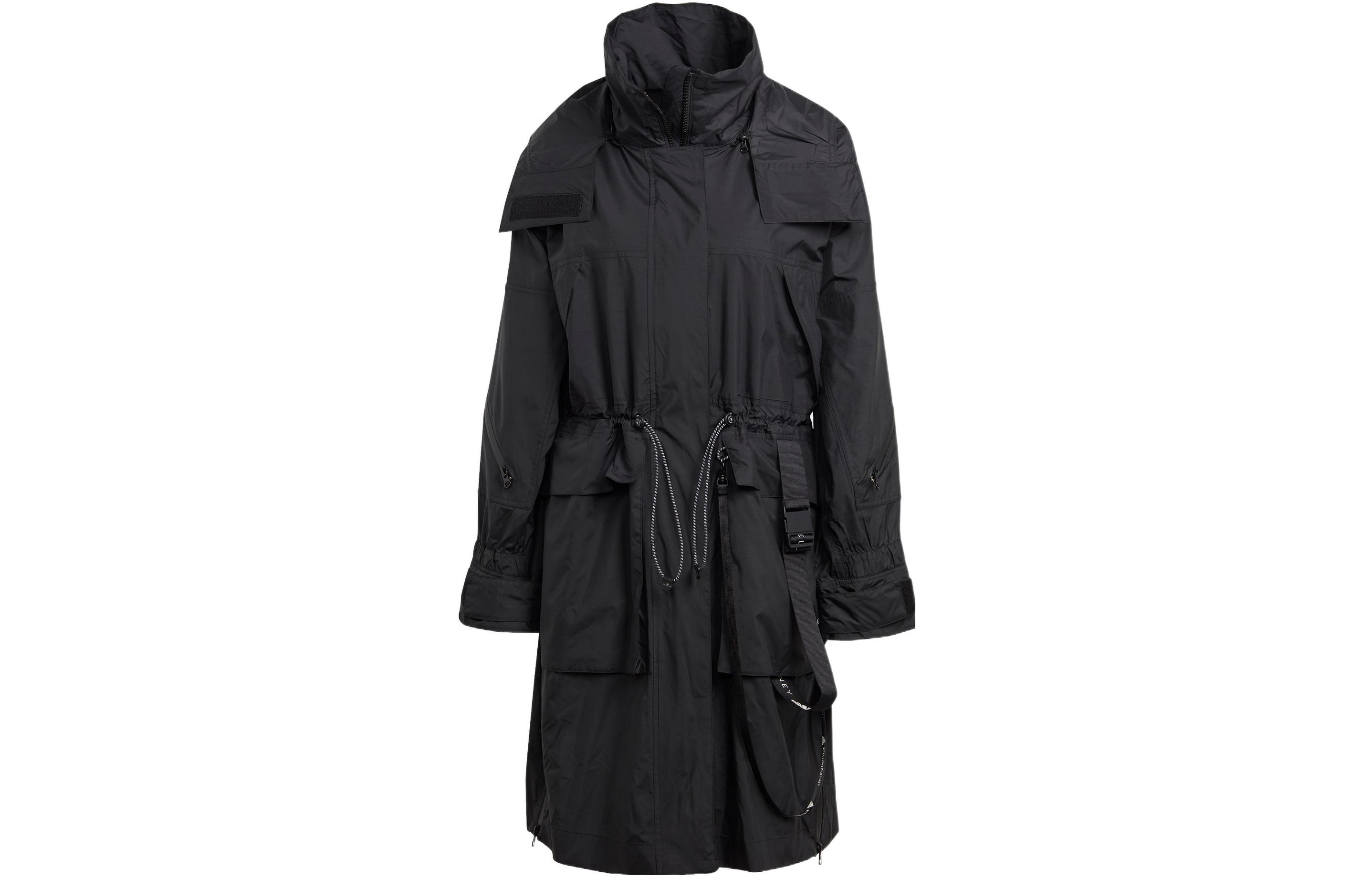(Women) adidas Outdoor Multi-Pocket Hooded Jacket in Black HG6900