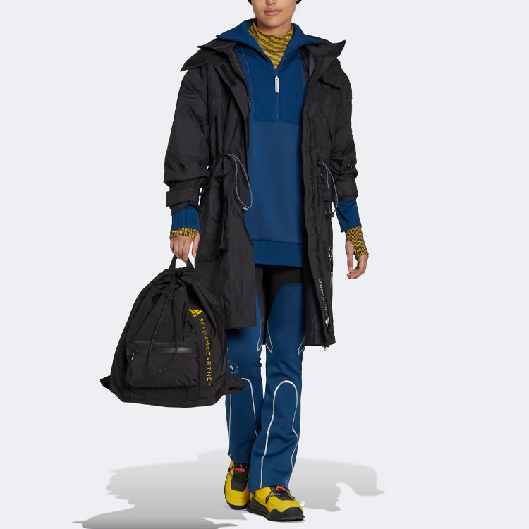 Purchase (W) 阿迪达斯户外多口袋连帽夹克黑色款 HG6900