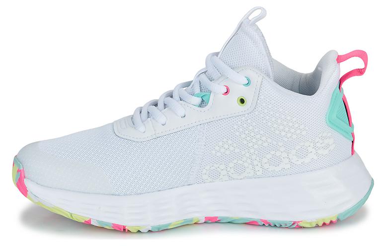 (Women) adidas Own The Game 2.0 J 'White Flash Aqua' IF2696