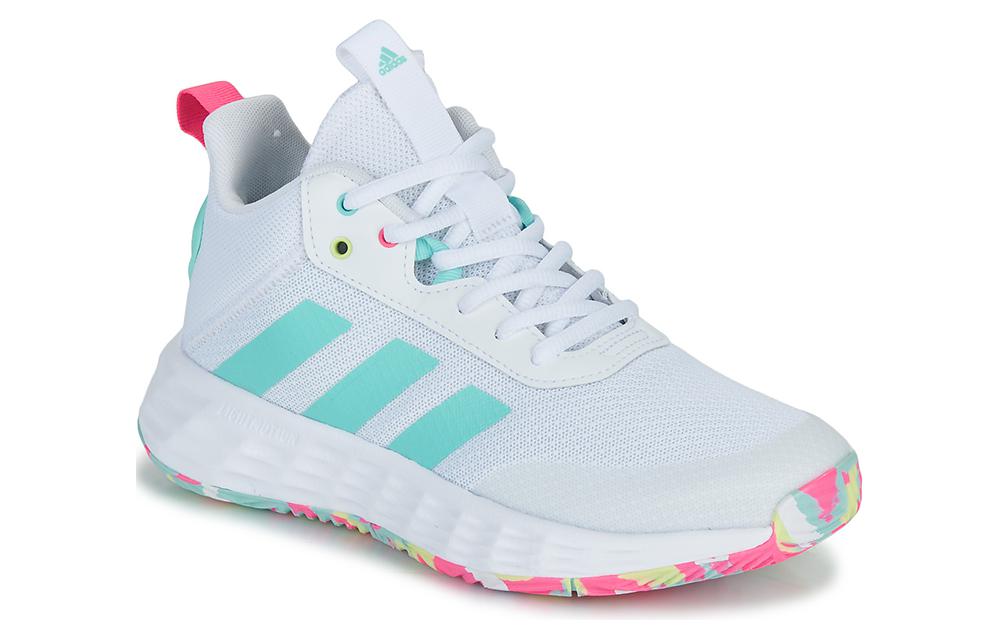 Lookbook adidas OwnTheGame 2.0 舒適百搭 透氣吸汗 低筒 籃球鞋 女款 白色