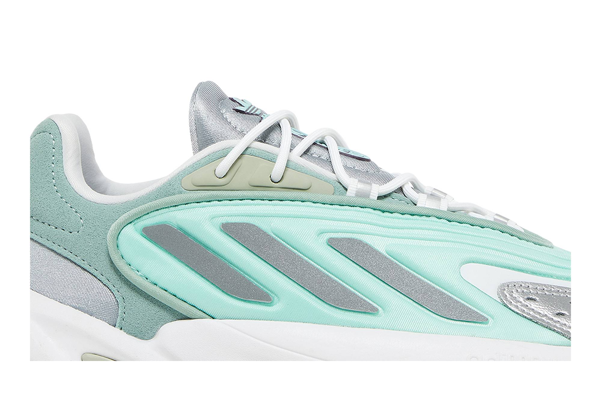 Order (W) adidas Ozelia 'Verde Brumoso y Plateado Metálico' GX3669