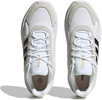 (Women) Adidas Ozelle Cloudfoam Lifestyle Running Shoes 'Cloud White Matte Gold' H06121 Purchase (Women) Adidas Ozelle Cloudfoam Lifestyle Running Shoes 'Cloud White Matte Gold' H06121