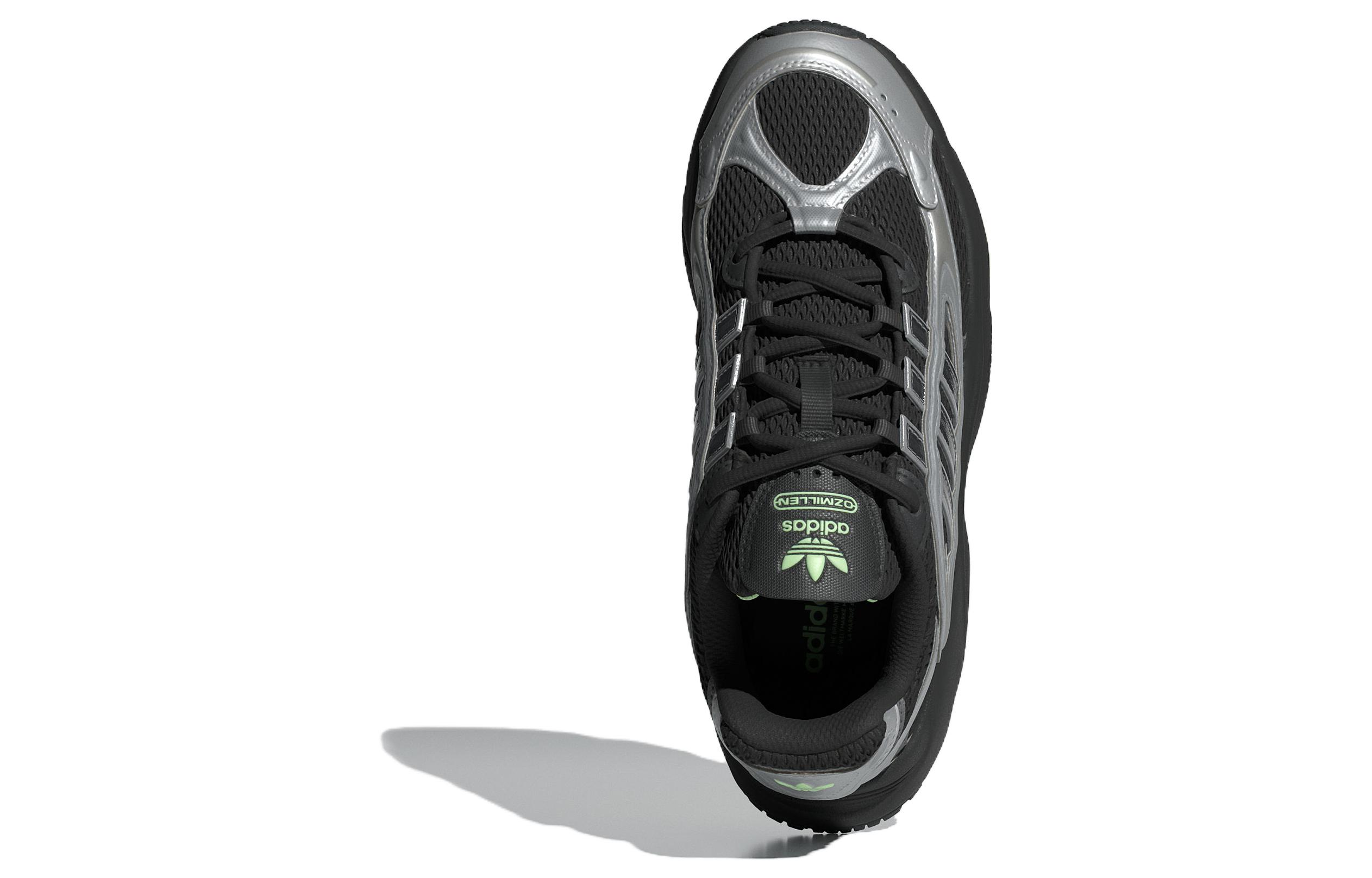 Lookbook (W) 阿迪达斯 Ozmillen '黑绿闪耀' IE5842