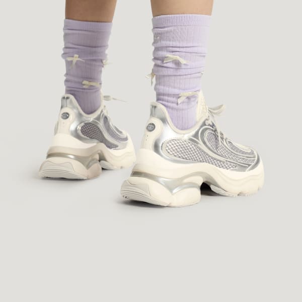 (Women) adidas OZVENUS W Silver Metallic/Cloud White/Chalk White KK4675