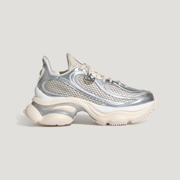 Lookbook (Women) adidas OZVENUS W Silver Metallic/Cloud White/Chalk White KK4675