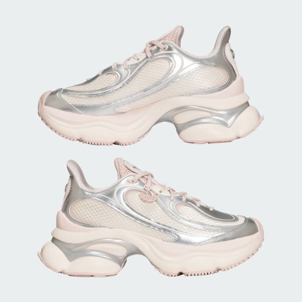 Sizing (Women) adidas OZVENUZ W / OZ Venus  Sneakers Silver Metallic/Wonder Quartz/Chalk White KK4674