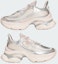 Sizing (Women) adidas OZVENUZ W / OZ Venus Sneakers Silver Metallic/Wonder Quartz/Chalk White KK4674