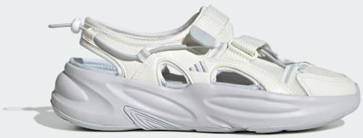 (Women) Adidas Ozwave Sandals Core White/Halo Blue/Dash Grey JS4576 (Women) Adidas Ozwave Sandals Core White/Halo Blue/Dash Grey JS4576