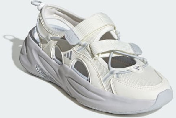 (Women) Adidas Ozwave Sandals Core White/Halo Blue/Dash Grey JS4576 Shop (Women) Adidas Ozwave Sandals Core White/Halo Blue/Dash Grey JS4576