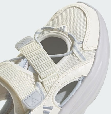 (Women) Adidas Ozwave Sandals Core White/Halo Blue/Dash Grey JS4576 Sizing (Women) Adidas Ozwave Sandals Core White/Halo Blue/Dash Grey JS4576