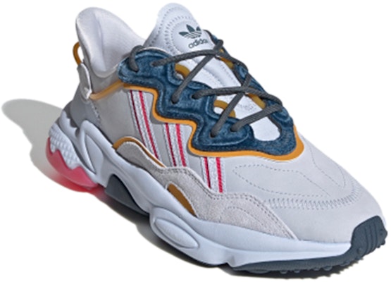 (W) adidas Ozweego 'Aeroblue Power Pink' Wanita Lelaki FZ1964 Lookbook (W) adidas Ozweego 'Aeroblue Power Pink' Wanita Lelaki FZ1964