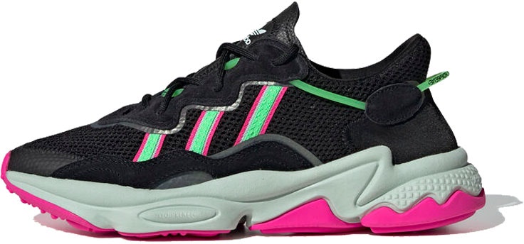 adidas-ozweego-black-shock-lime-pink-wmns