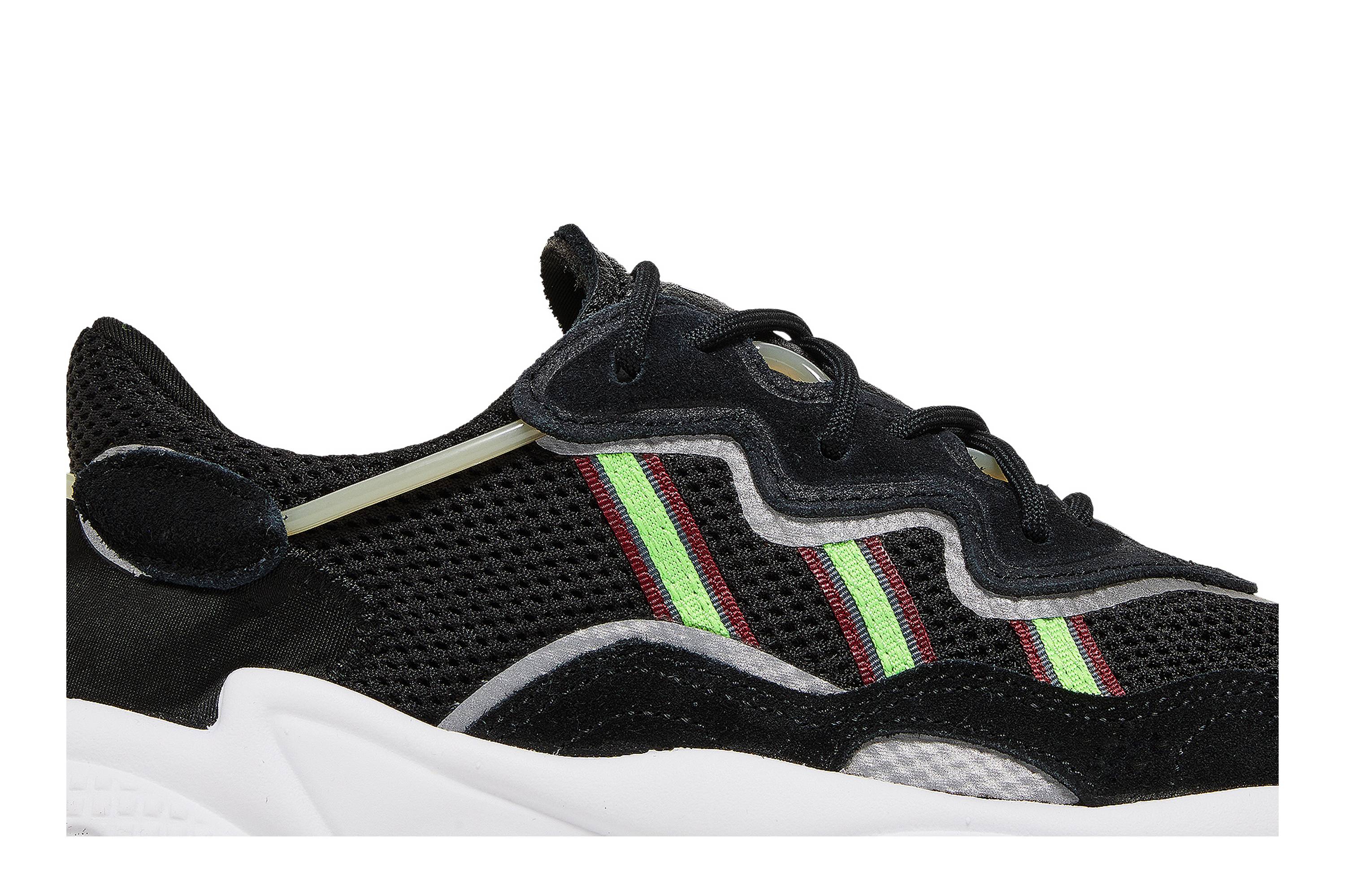 Order (W) adidas Ozweego 'Hitam Solar Hijau' EF0158