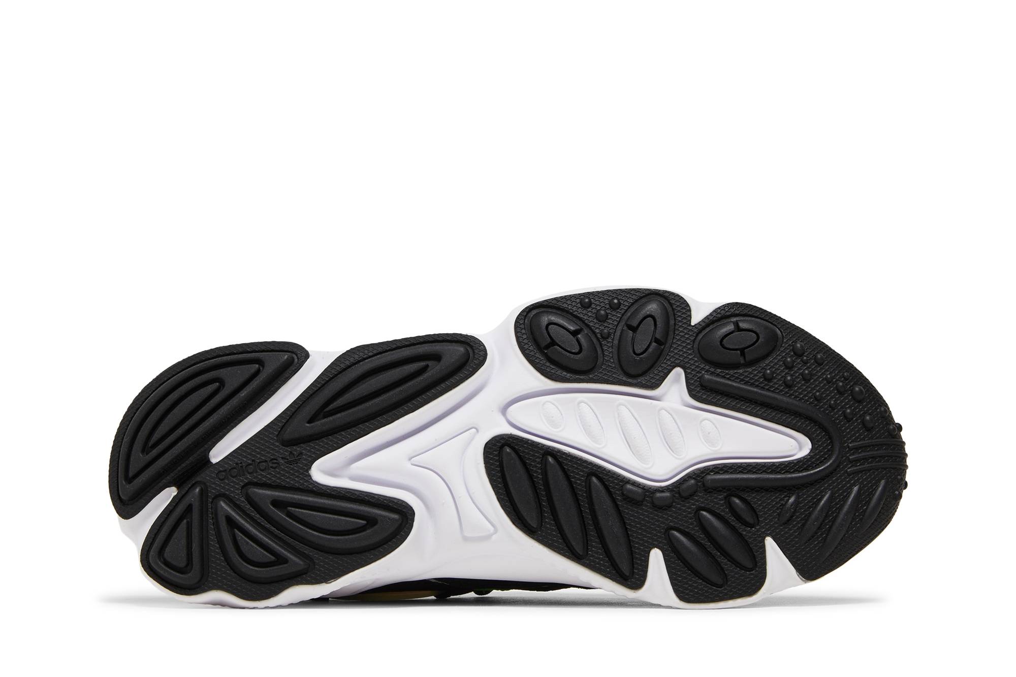 Shop (W) adidas Ozweego 'Hitam Solar Hijau' EF0158