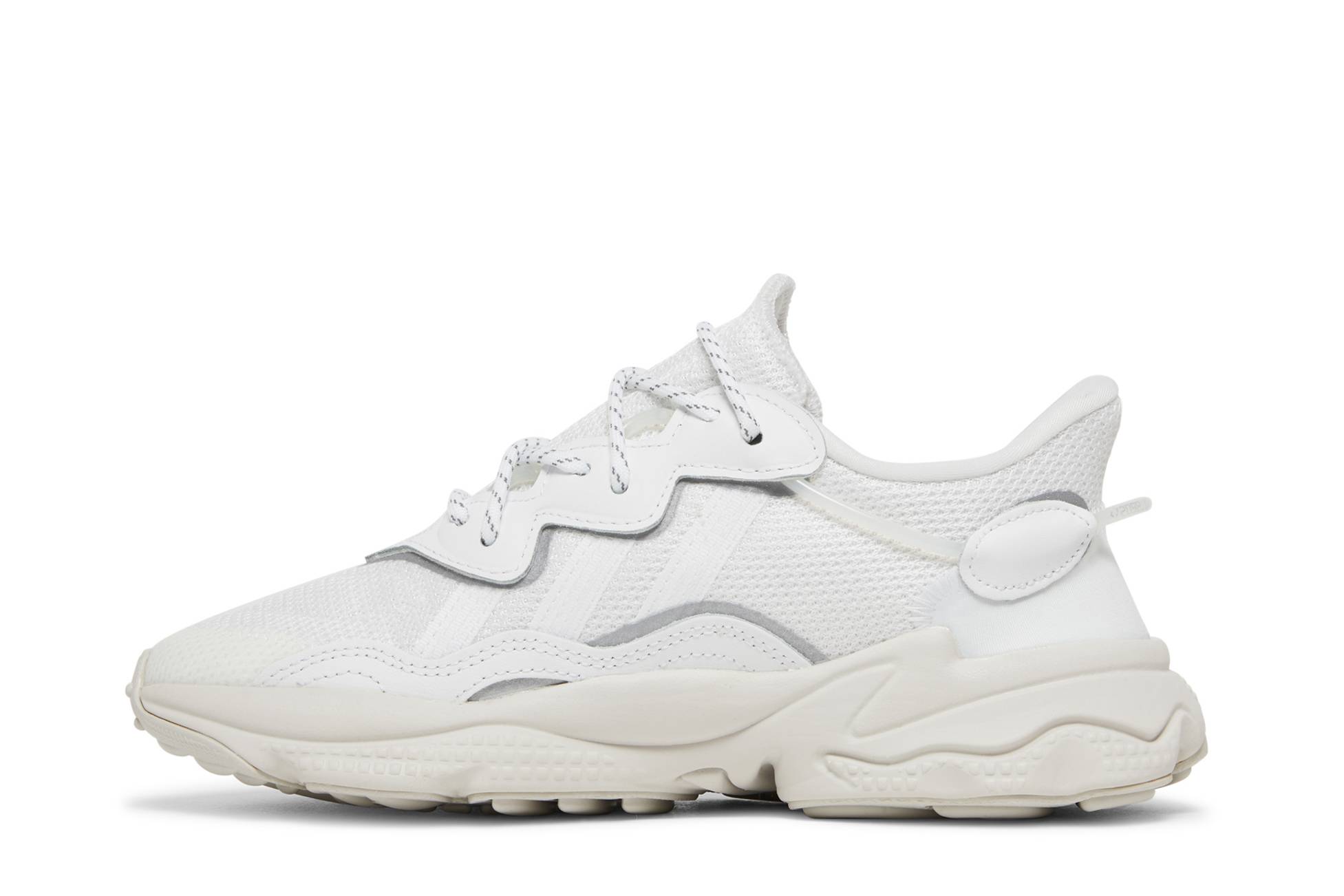 Lookbook adidas originals Ozweego 減震防滑 低筒 運動休閒鞋 女款 白灰色