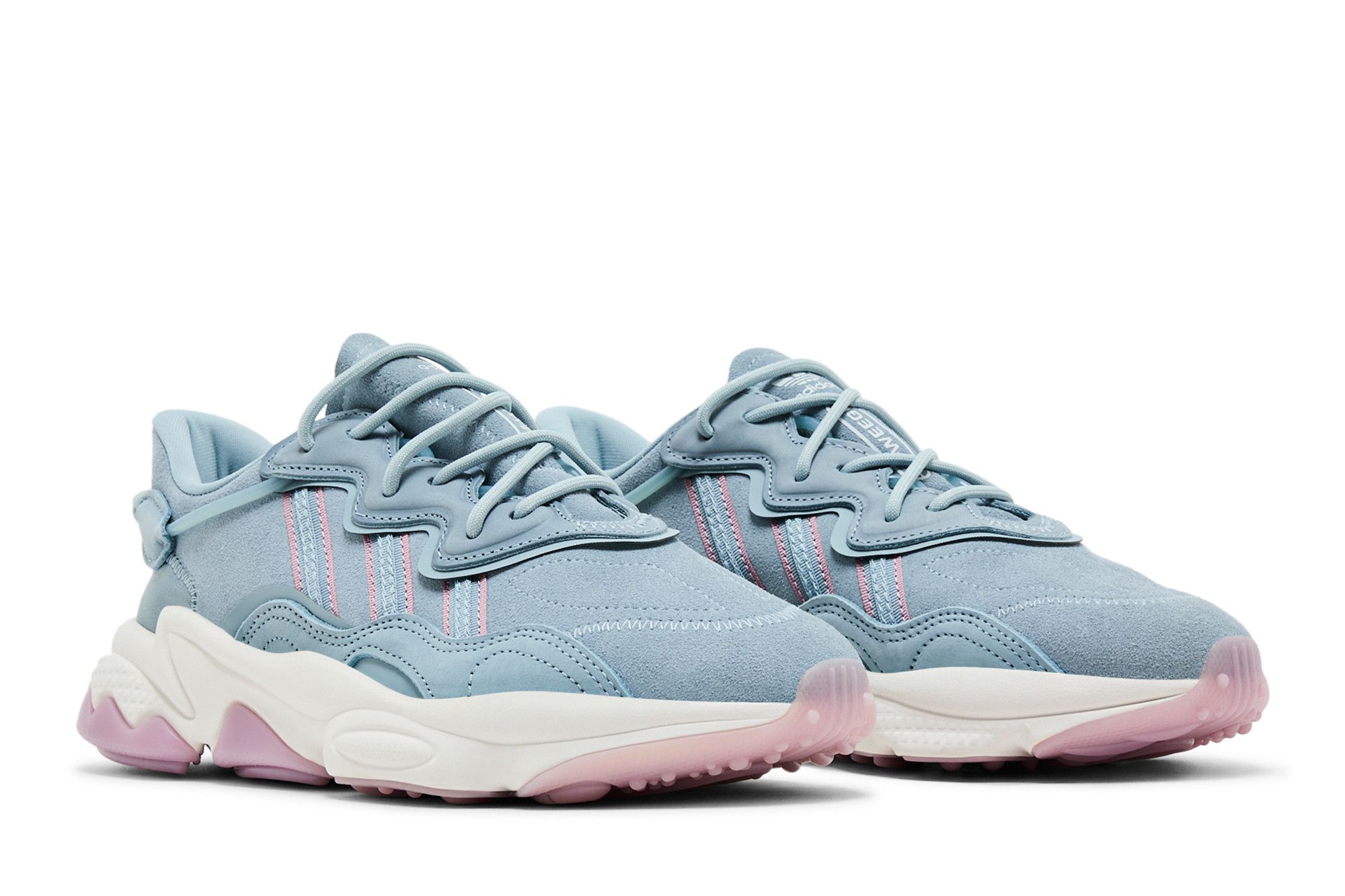 Cheap (W) adidas Ozweego 'Gris Magic Mauve' GY6176