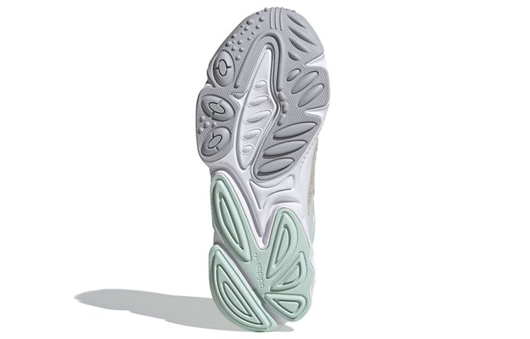 Details for adidas originals Ozweego 減震防滑 低筒 運動休閒鞋 女款 灰白綠